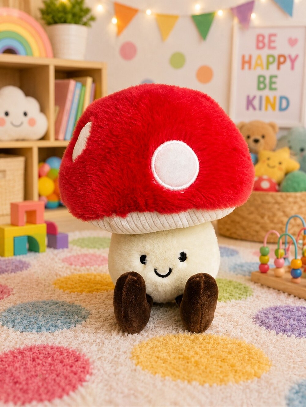 🍄COLLECTABLE PICKLE & PLUM  VIRAL MUSHROOM PLUSH BY ORB SENSORY TOY